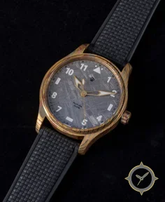 Anniversary Flieger — Mokume Gane & Meteorite No-date