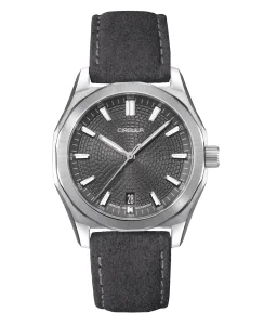 Circula Watches Facet 38 Anthracite Suede Strap