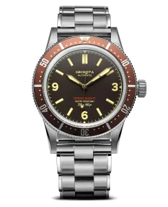 Geckota Ocean-Scout Dive Watch Sienna Brown