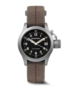 Boderry FALCON Canteen Titanium Solar-Powered Watch Field