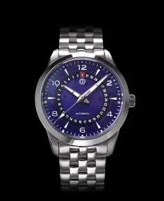 MMI Watches NOR-LIGHT: "PURPLE DATE SAPPHIRE DIAL" MODEL NL-08 (PROTOTYPE - REFURBISHED) (DELIVERY: 1ST WEEK OF JUNE 2026)