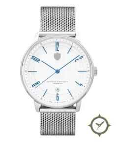 Dufa Watches BAYER AUTOMATIC SWISS Sleek Weiss