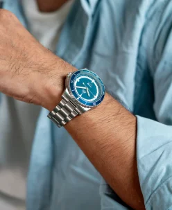 Delhi Watch Company DWC Havelock x DiveIndia Blue Bracelet