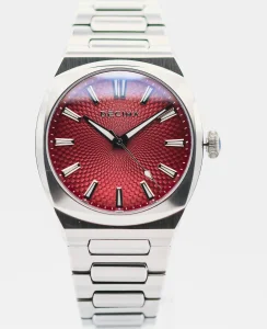 Decima Watches Gatekeeper Maroon Red