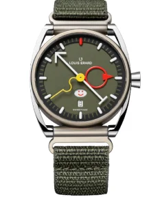 Louis Erard La Semaine Louis Erard x Alain Silberstein Khaki