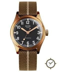 OLD SMITH 90-002 35mm Version Bronze Case Black Dial No-Date