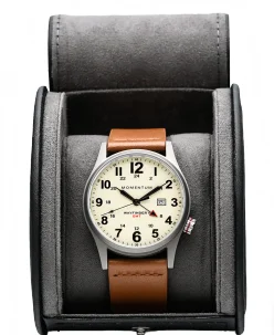Momentum Wayfinder II GMT- White Dial Bundle with Travel Case
