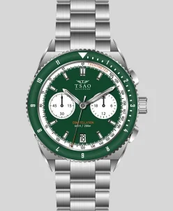 Tsao Baltimore Constellation Chrono-Diver - Sea Green
