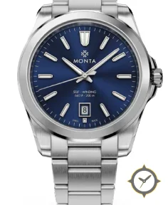 Monta Noble 40, Blue Dial