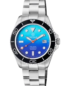Bernhardt Watch Pro Diver 200 — Gradient Light Blue/ Dark