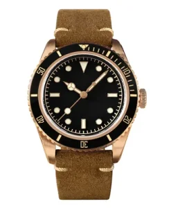 San Martin SN004-Q-B Black Dial Without Logo PT5000 Mercedes Hands