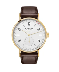 Nomos Glashütte Tangente gold neomatik 38 Update doré Reference 196