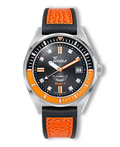 Squale Matic S Orange HydroLeather