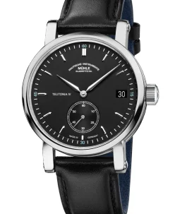 Mühle Glashütte Teutonia IV Small Second with leather strap
