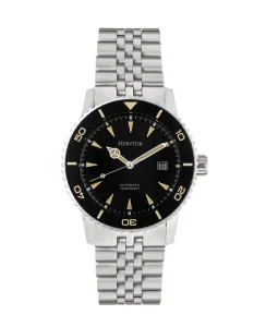 Heritor Watches Heritor Automatic Hurst Bracelet Watch Black