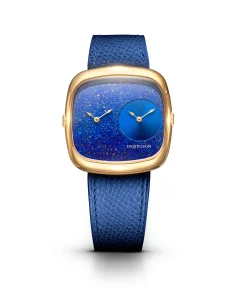 Dennison Lapis & Blue Sunray In Gold Blue