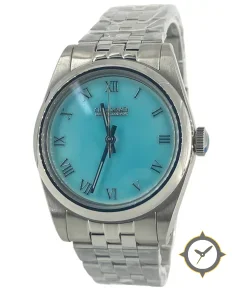 Cincinnati Watch Company Robin's Egg Blue Enamel Dial