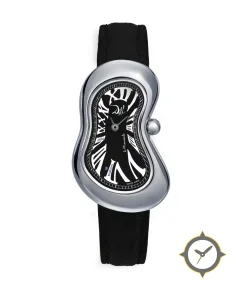 Dalì Minuscule Melting Watch SS 316L Black One of 1931