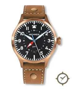 Pilot 42GMT BRONZE . LHB