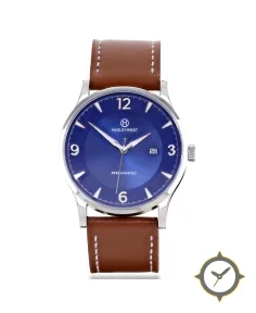 Entrepreneur - GRATITUDE | Blue/Brown Leather