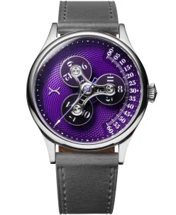 Xeric Triptych II Automatic Wandering Hour Purple