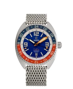 Ocean Crawler Core Diver GMT – Swiss Automatic Red/Blue
