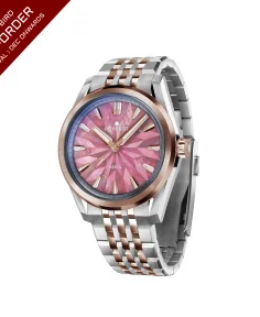 Revelot Maya Pink Starburst Mosaic MOP Bicolor
