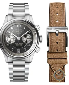 Kuoe ROYAL SMITH 90-012 Automatic Chronograph, Grey Dial