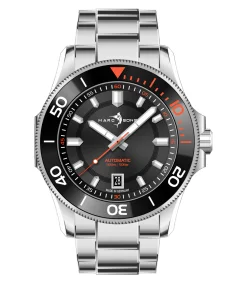 Marc & Sons Classic Diver Black Orange