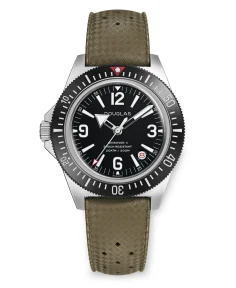 Wolbrook Skindiver II Professional White Lum & Black Dial
