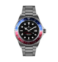 Steinhart Ocean One GMT BLUE-RED Diver Watch