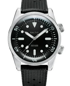 Baltic Aquascaphe Dual-Crown Black
