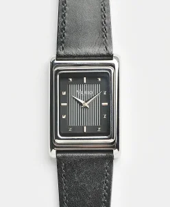 Vario VERSA Reversible Single Time Black Tuxedo Automatic Watch