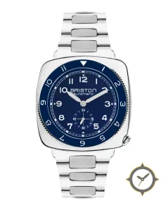 Clubmaster Legend - Small Second - Steel - Navy Blue