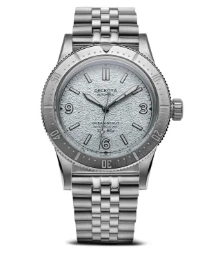 Geckota Ocean-Scout Dive Watch Frost