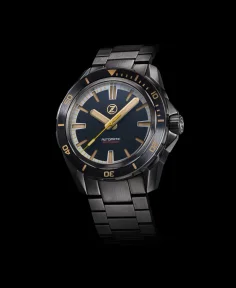 Zelos Swordfish 300m Diver Seiko NH35 Black Sand PVD
