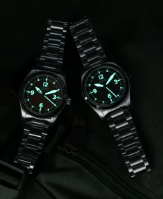 Cincinnati Watch Company P-40 A-11 Pilot Green Manual Wind