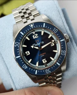 Makoto Watch Co Hamana Dial – Sunburst Blue Dial – Ltd Ed 250pcs