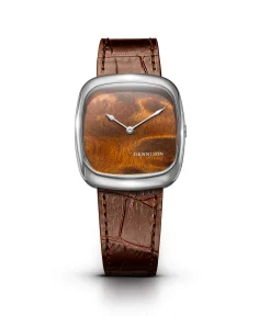Dennison Natural Wood In Steel Brown