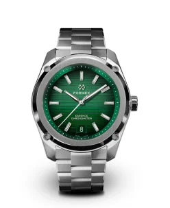 Formex Essence ThirtyNine Baguette Diamond Automatic Chronometer Green