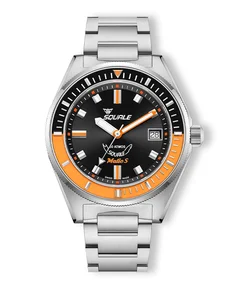 Squale Matic S Orange Bracelet