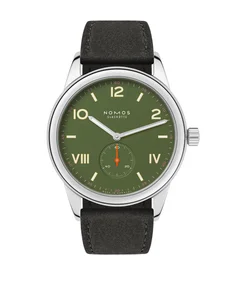 Nomos Glashütte Club Campus 38 all olive Reference 739