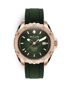 Malm Watches Catalina Green Bronze Swiss Automatic 43 Ltd
