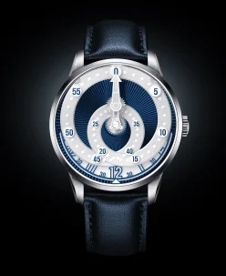 Mandetbrote Navy Silver