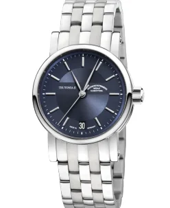 Mühle Glashütte Teutonia II Medium in midnight blue with bracelet