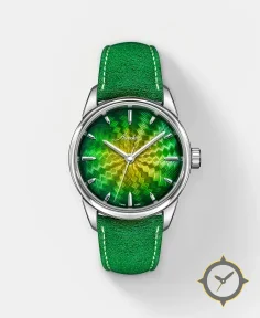Awake Watches Son Mài Guilloché Main « Borealis »