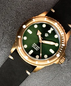 Wicked Watch Co. PEARL DIVER Bronze Basilisk C3 X1 ef No Date