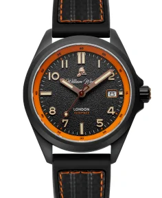 William Wood Watches Fearless Orange