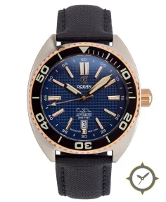Ocean Crawler Core Diver Solid 18K Red Gold Bezel