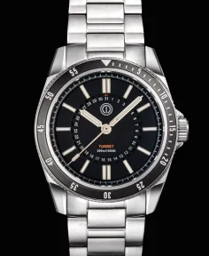 MMI Watches Turret 300M - Model: TR1-DV (STEEL BLACK) (NH35)